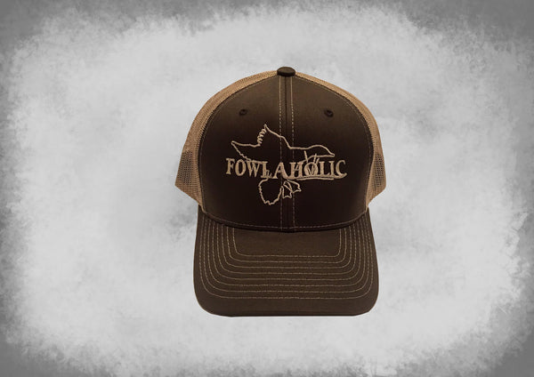 BROWN / TAN MESH CAP